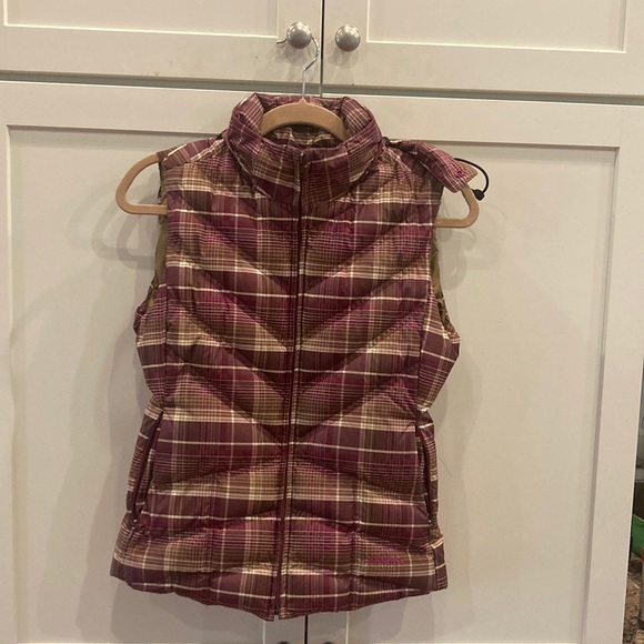 Patagonia Down with IT Plaid Puffer Vest; Size Small - Picture 1 of 7
